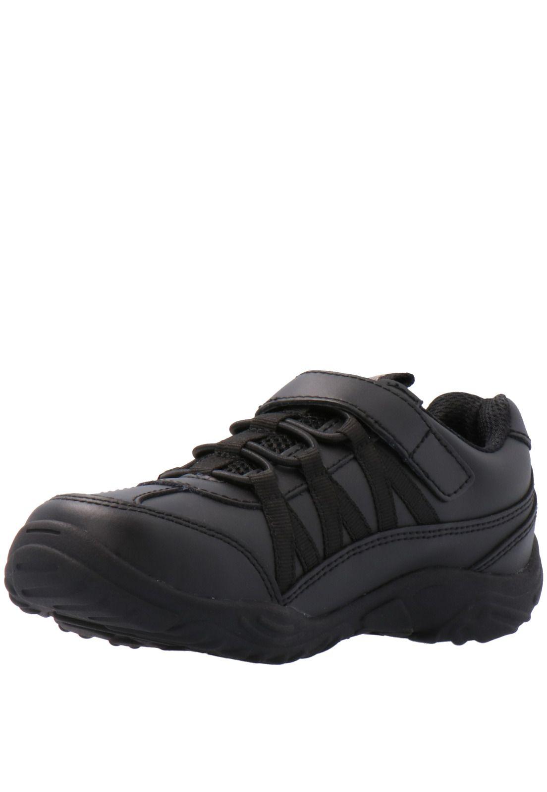 Zapato Niña Cuero Fun Negro-3