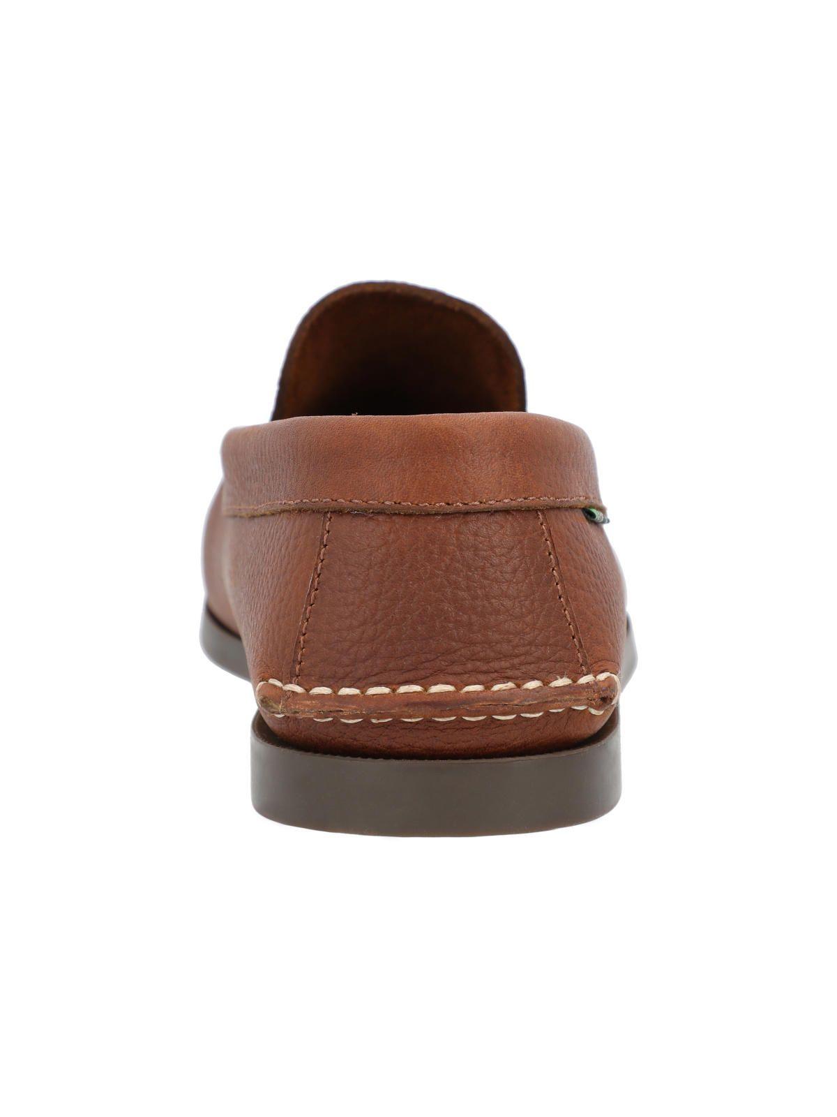 Mocasin Cuero Hombre Boat Shov Café-6