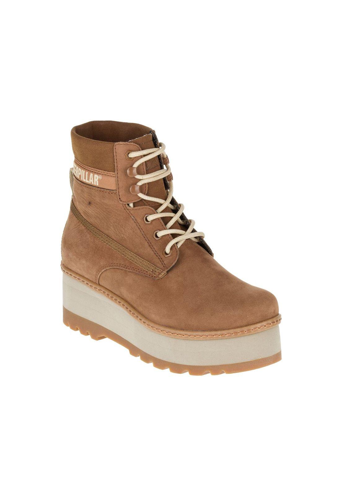 Botin Mujer Casual High Hopes Café-0