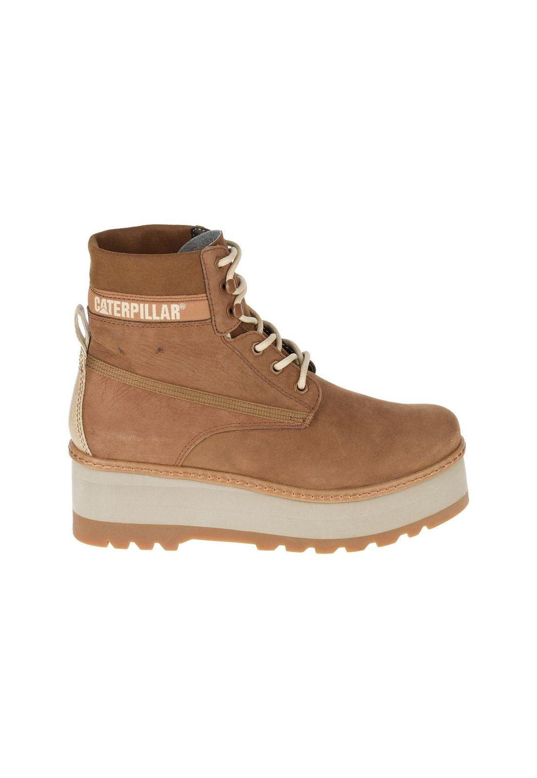 Botin Mujer Casual High Hopes Café-1