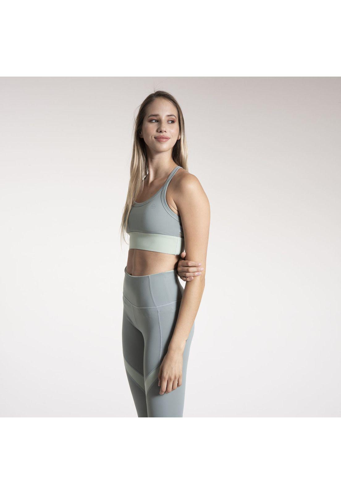 Peto Mujer Training  Bra Verde-1