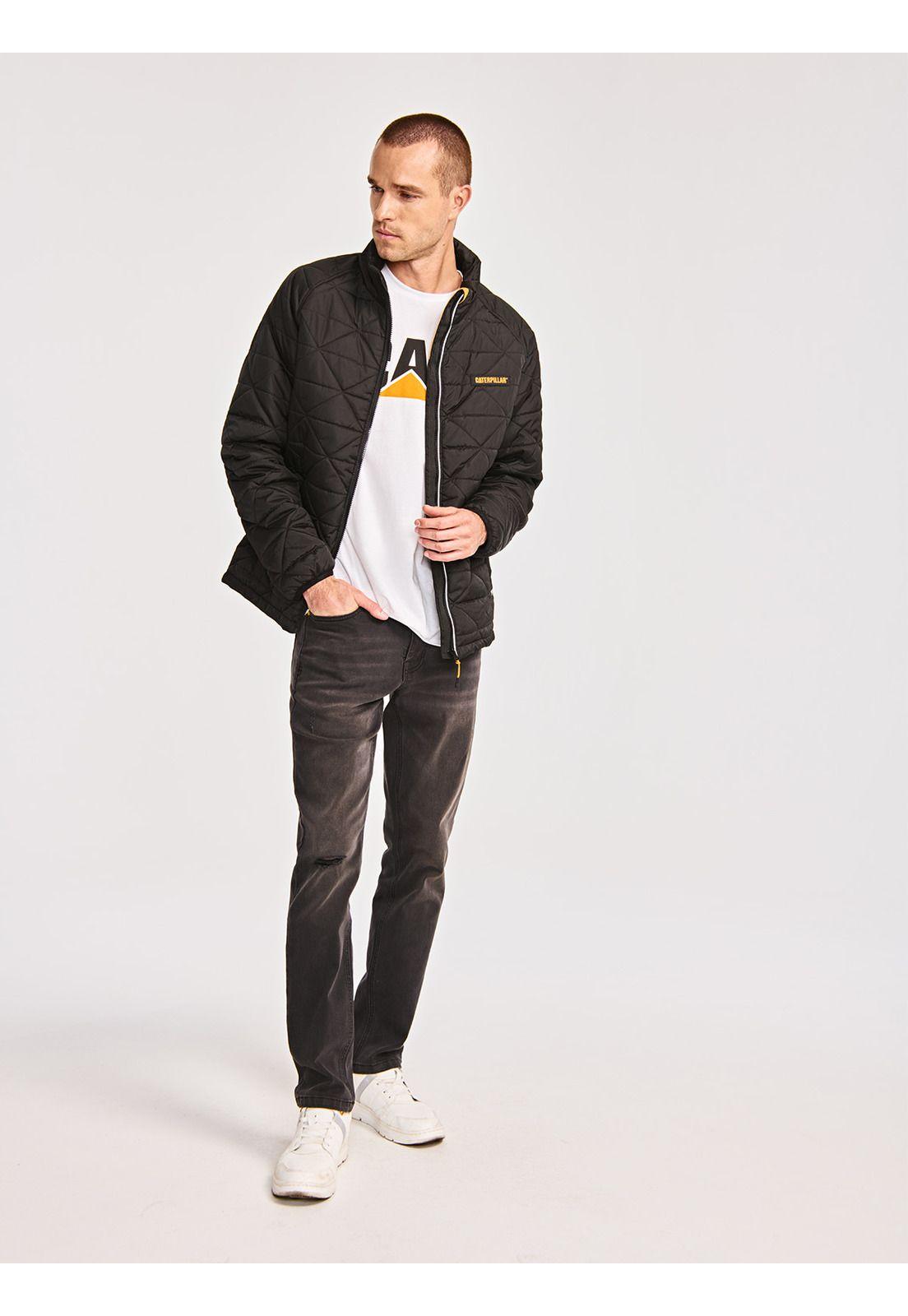 Chaqueta Hombre MW Ins Triangle QuiltedNegro-5