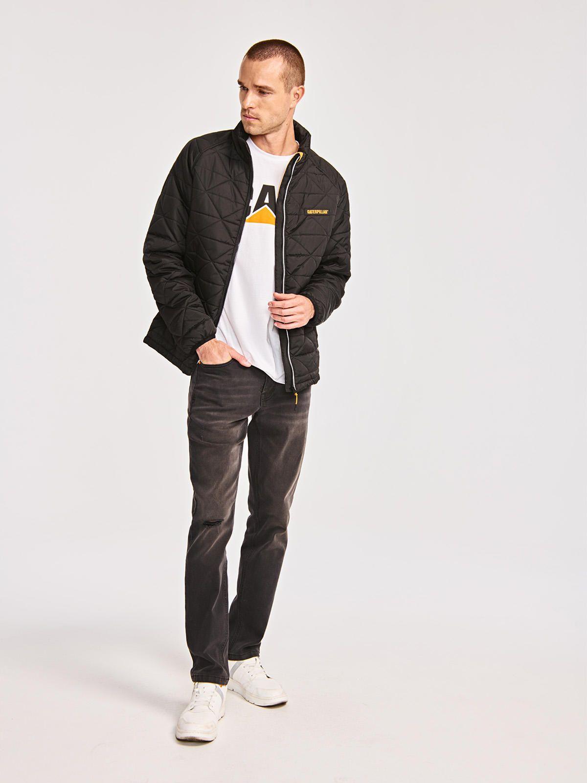 Chaqueta Hombre MW Ins Triangle QuiltedNegro-5