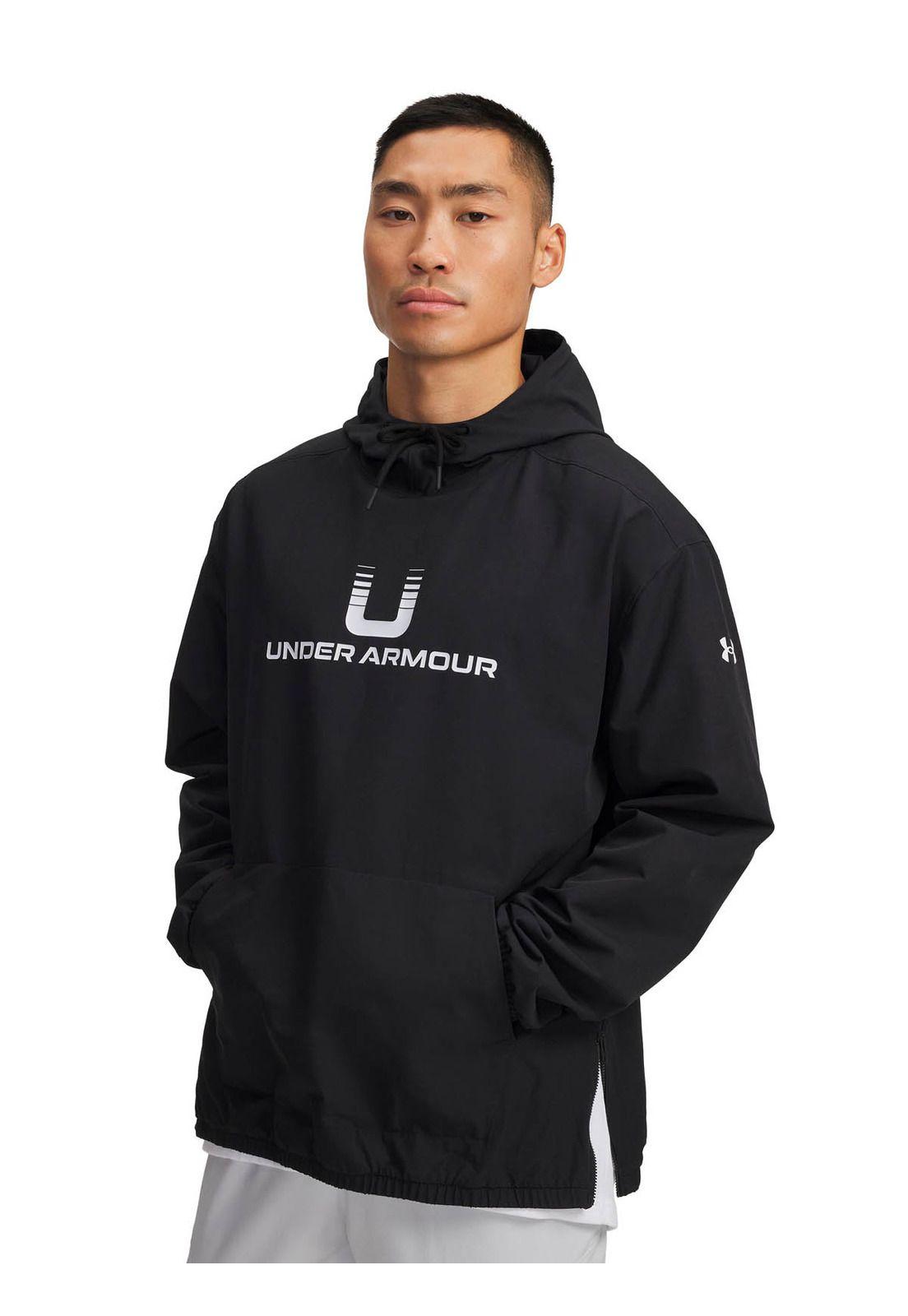 Chaqueta Lifestyle  hombre Unstoppable Woven negro -0