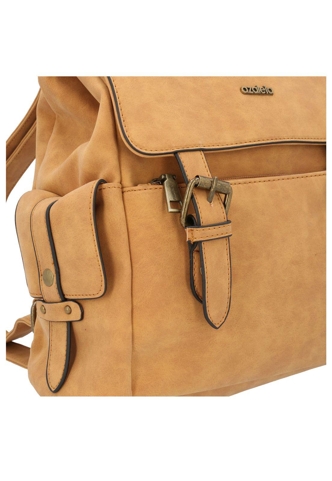 Mochila Mujer Rexii Mostaza-4