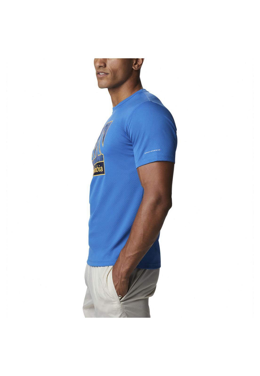 Polera M/C Hombre Zero Rules Short Sg Azul-1