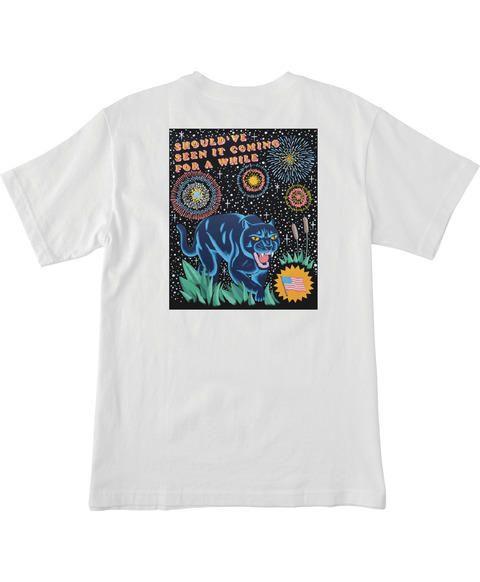 POLERA MANGA CORTA BLUE PANTHER SS BLANCA-0