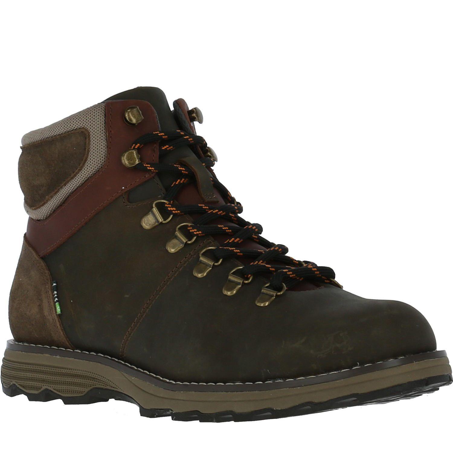 Botin Cuero Flannel Chocolate Hombre Rockford-0