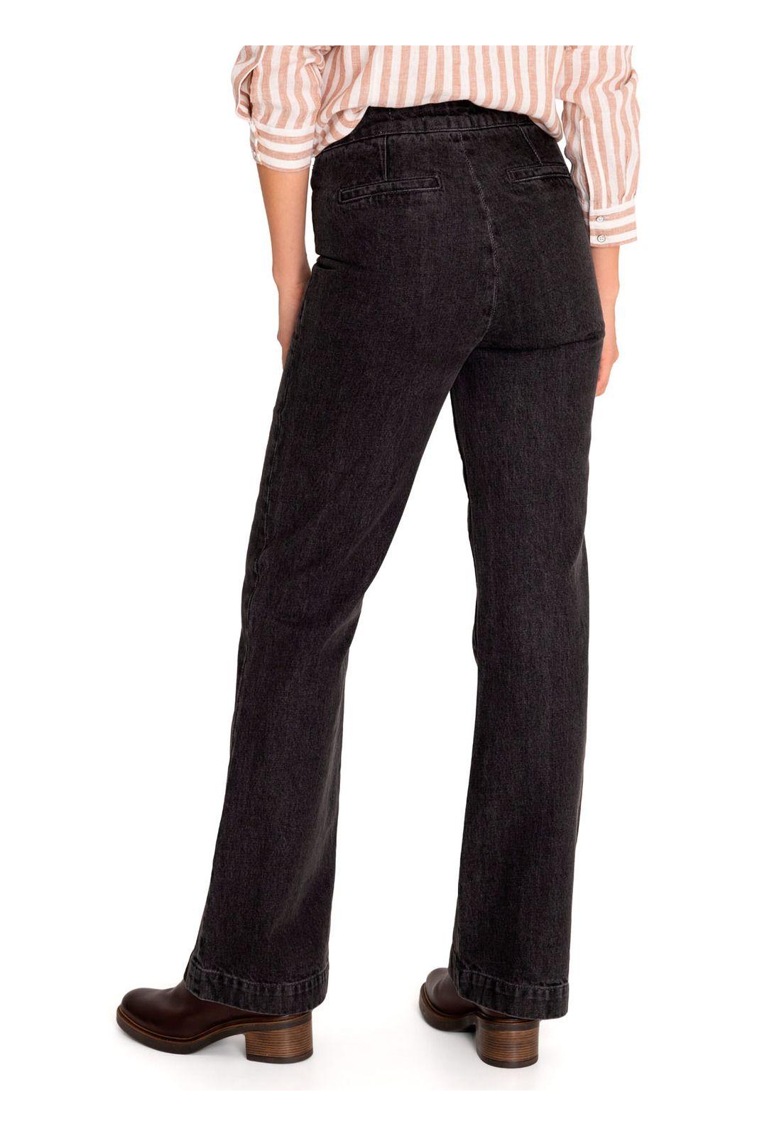 Jeans Algodón Orgánico Mujer Menta Gris-6