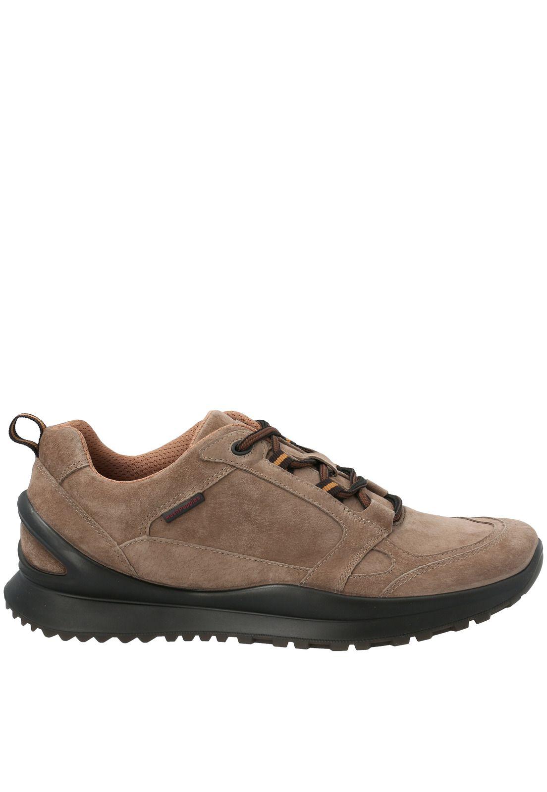 Zapatilla Cuero Hombre Aktua Taupe-0