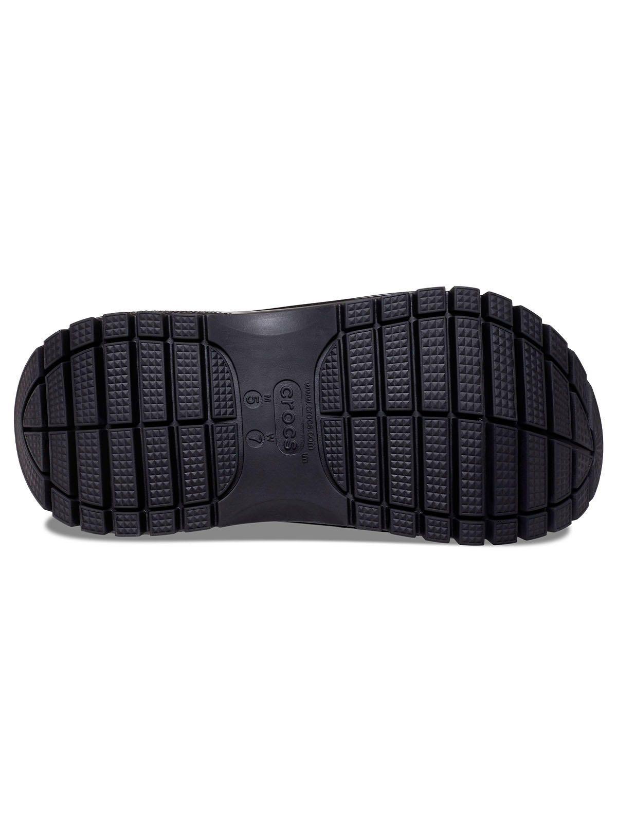 Zueco Crocs Mujer Mega Crush Clog Negro-5