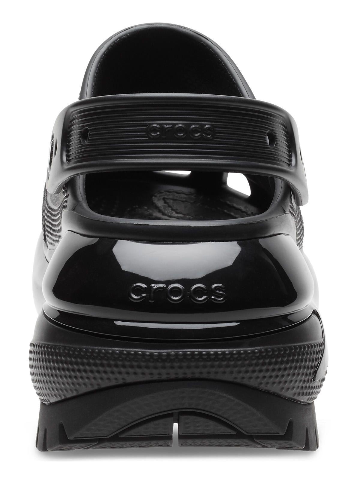 Zueco Crocs Mujer Mega Crush Clog Negro-7
