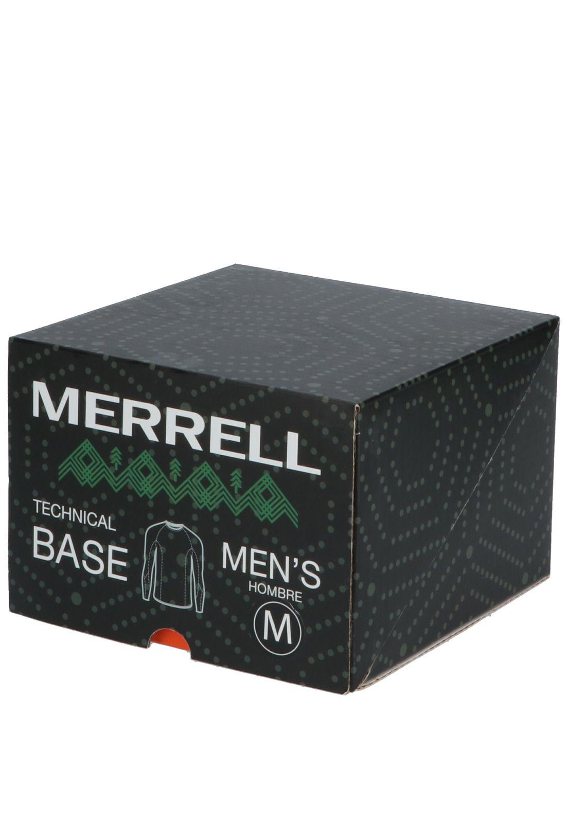 Polera Primera Capa Hombre M Top Flayer Gris-1