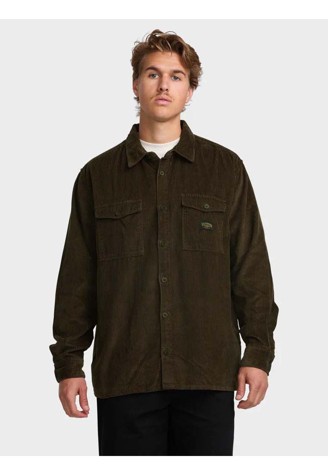 Sobrecamisa Cotelé Hombre Bong Days Café Billabong-0