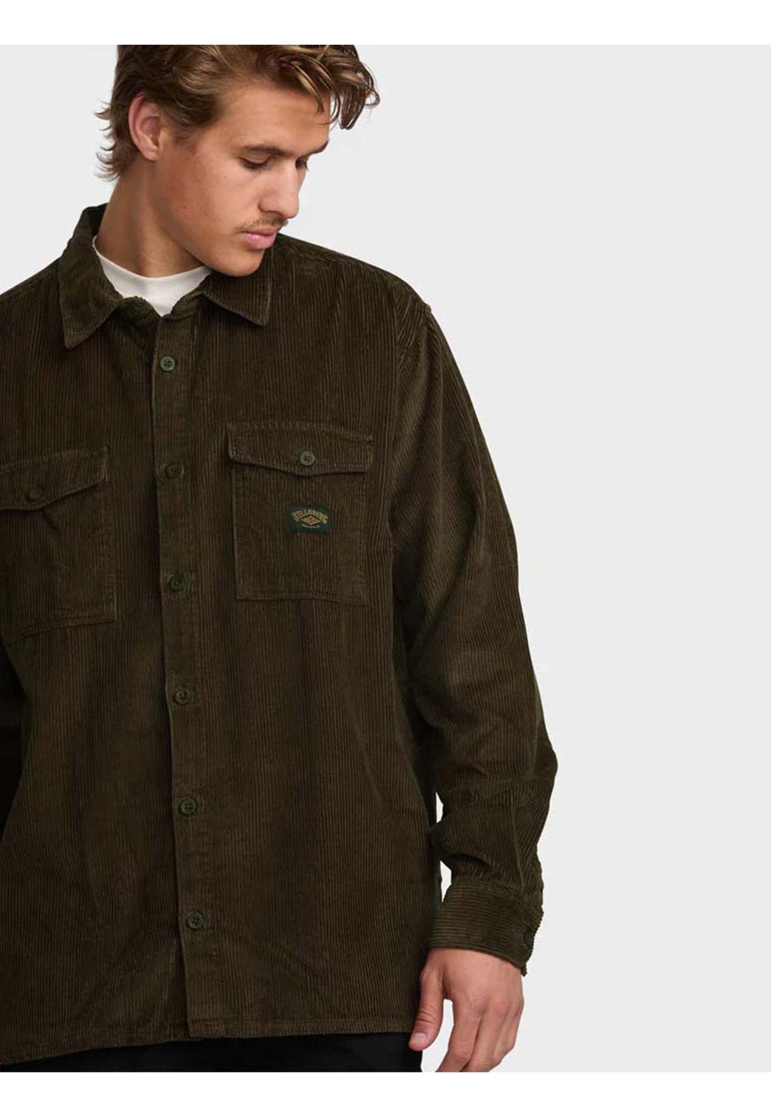 Sobrecamisa Cotelé Hombre Bong Days Café Billabong-4