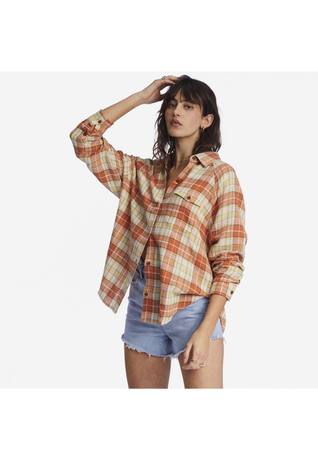 Blusa Mujer Best Time Naranja-4