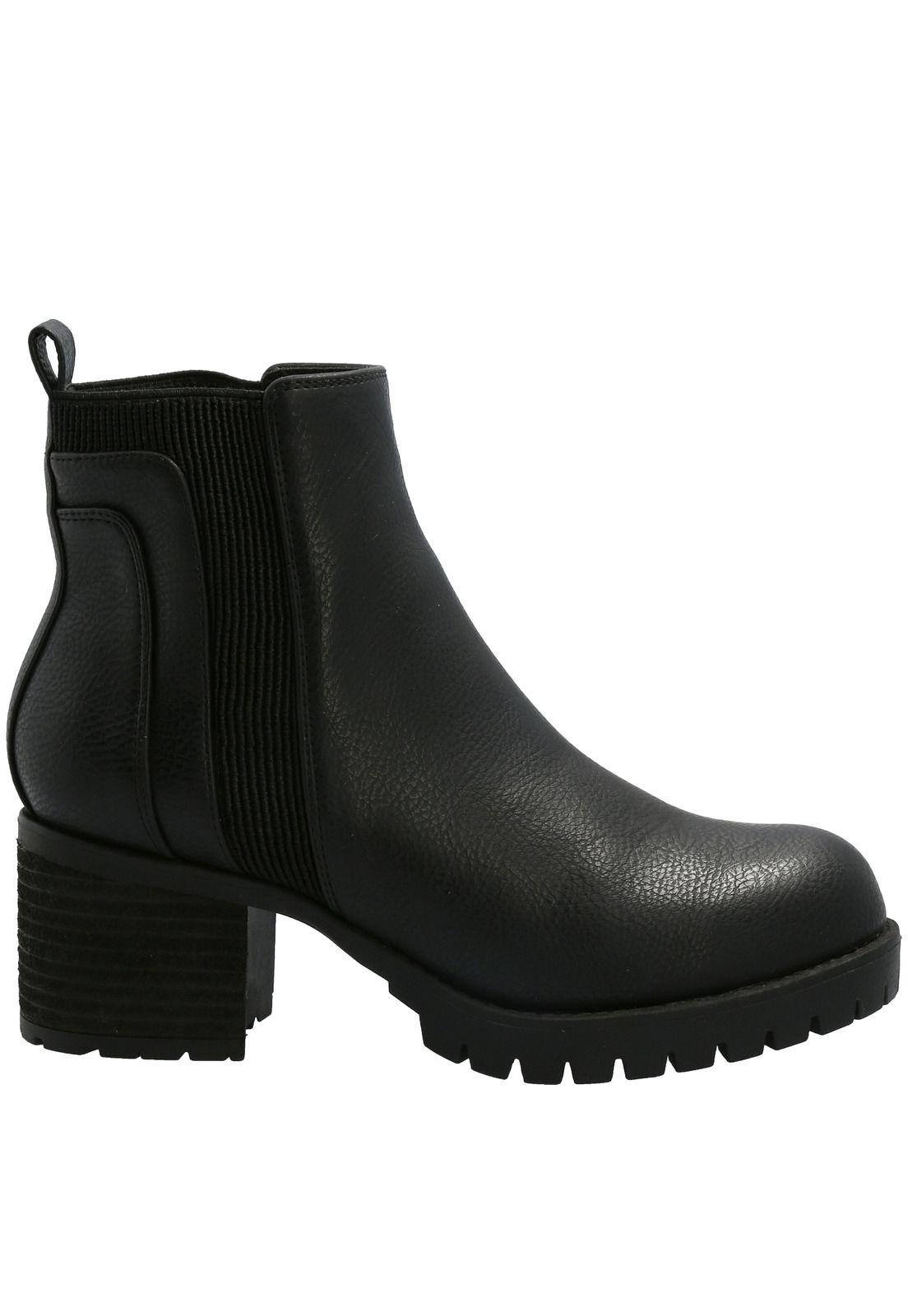 Botin Mujer Slater Negro-1