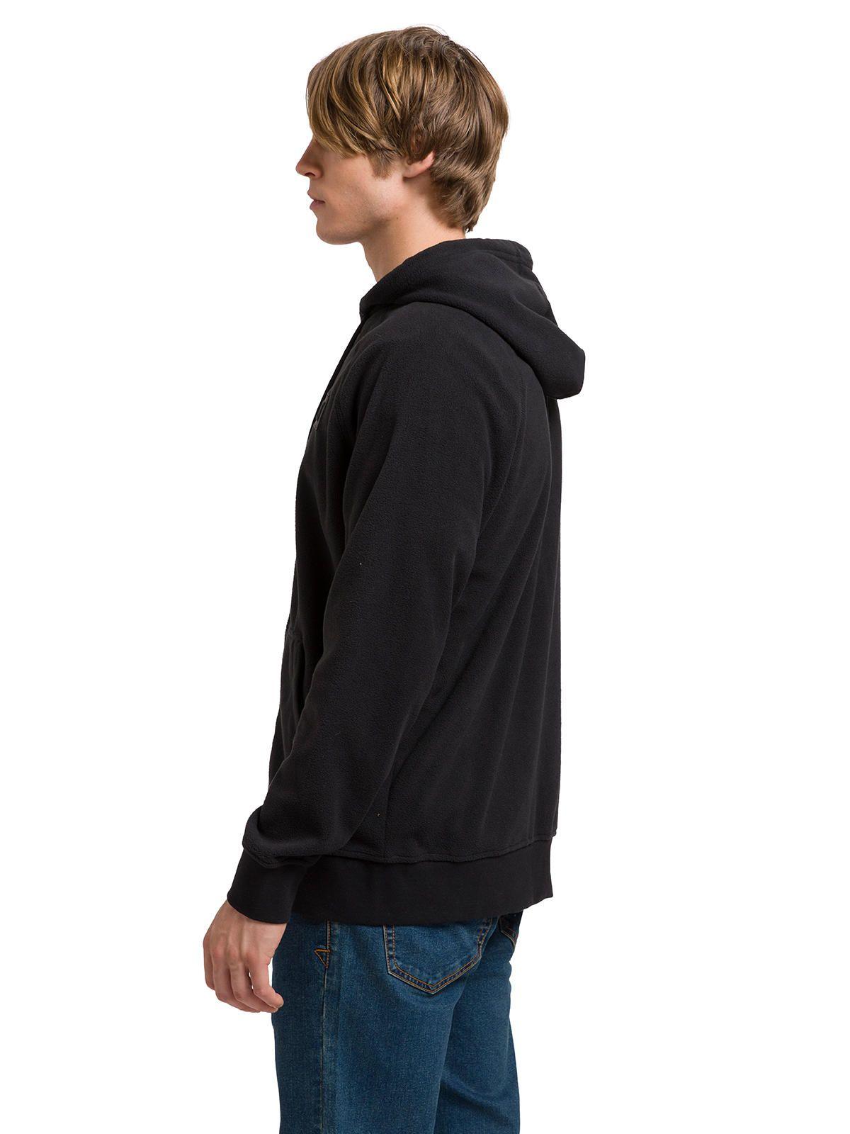 Polar Hombre Microfleece Full Zip Negro Abstracto-5
