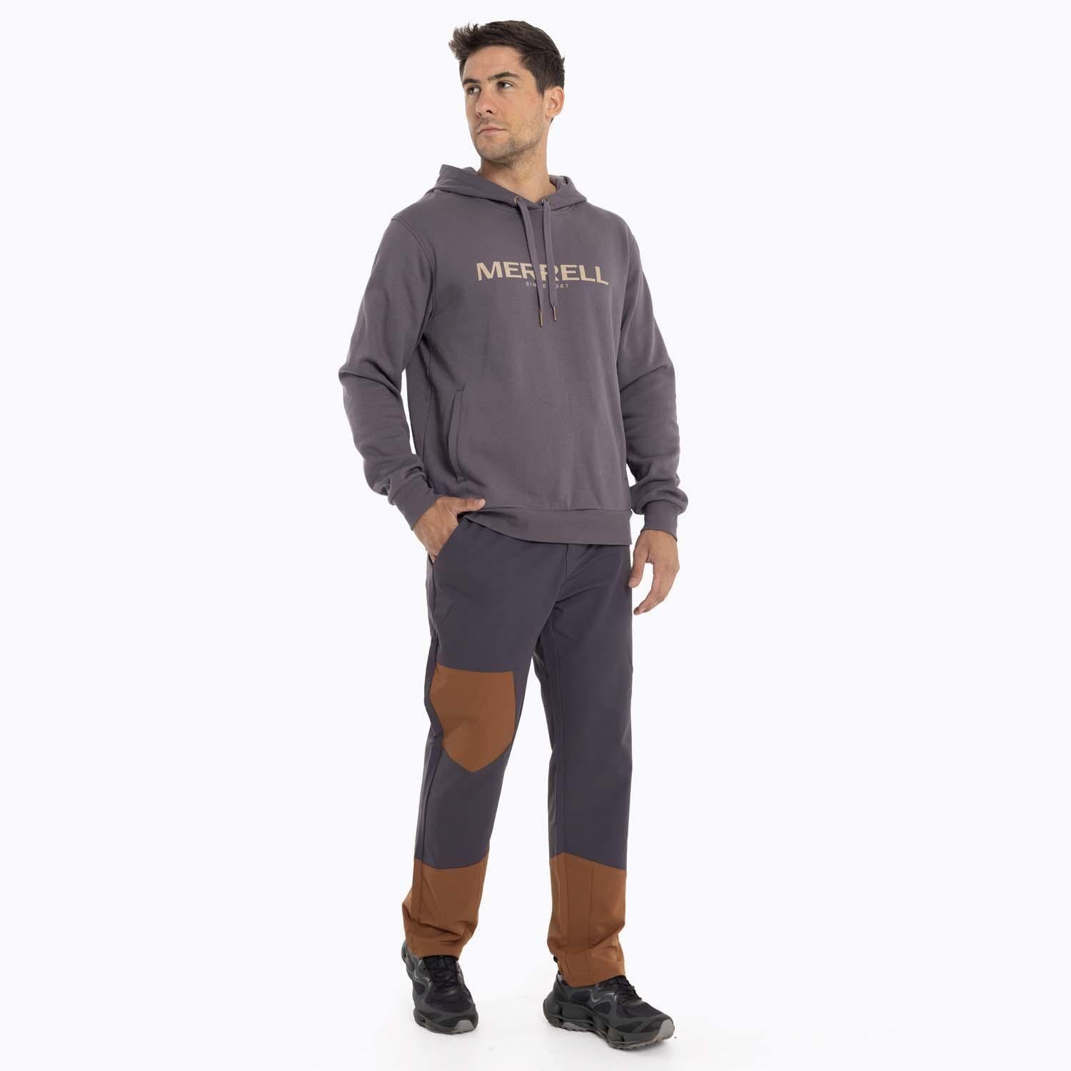 Poleron Hombre Full Zipper Gris Merrell-7