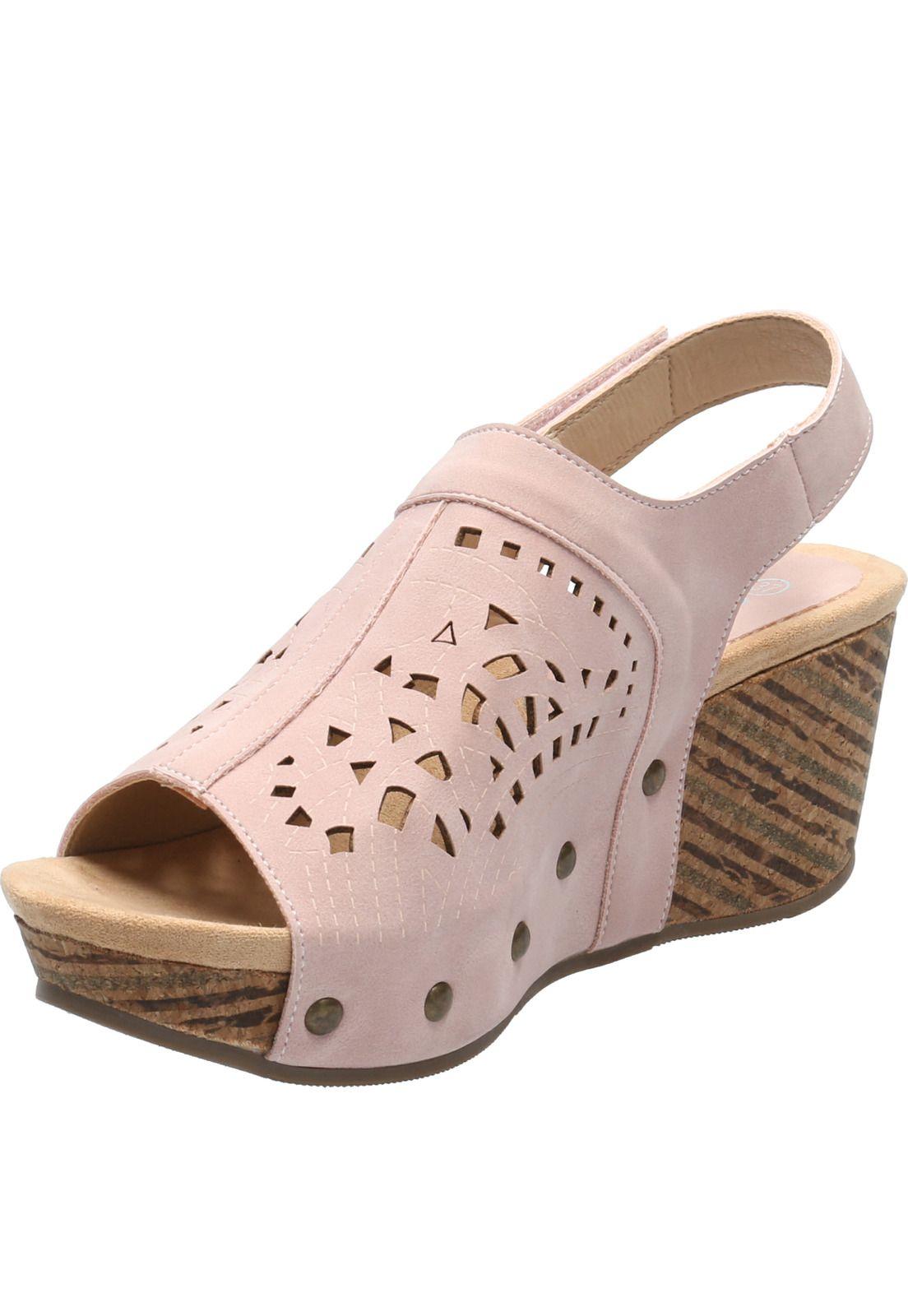 Sandalia Mujer Glorious Rosado-4