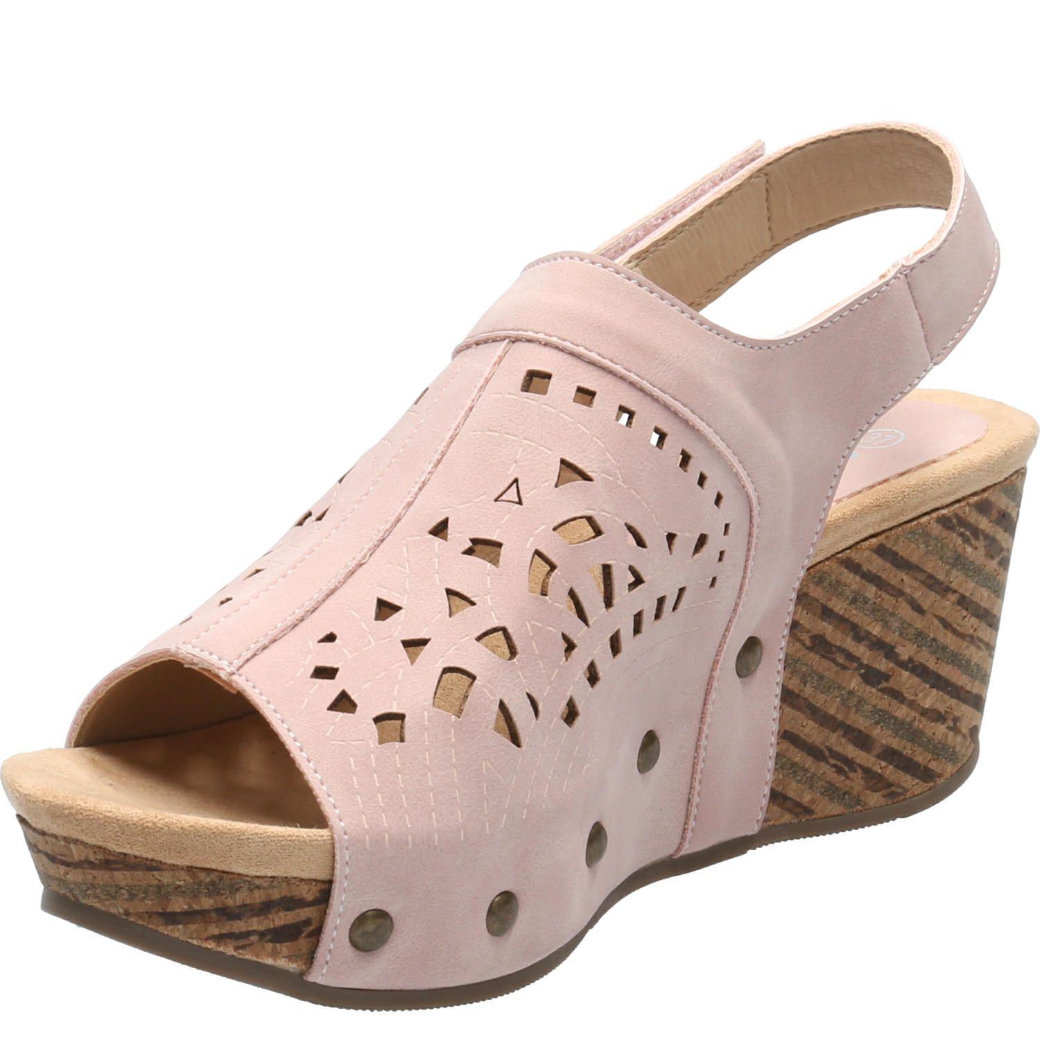 Sandalia Mujer Glorious Rosado-4