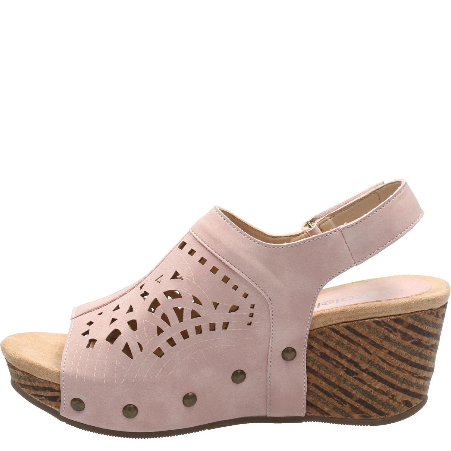 Sandalia Mujer Glorious Rosado-5