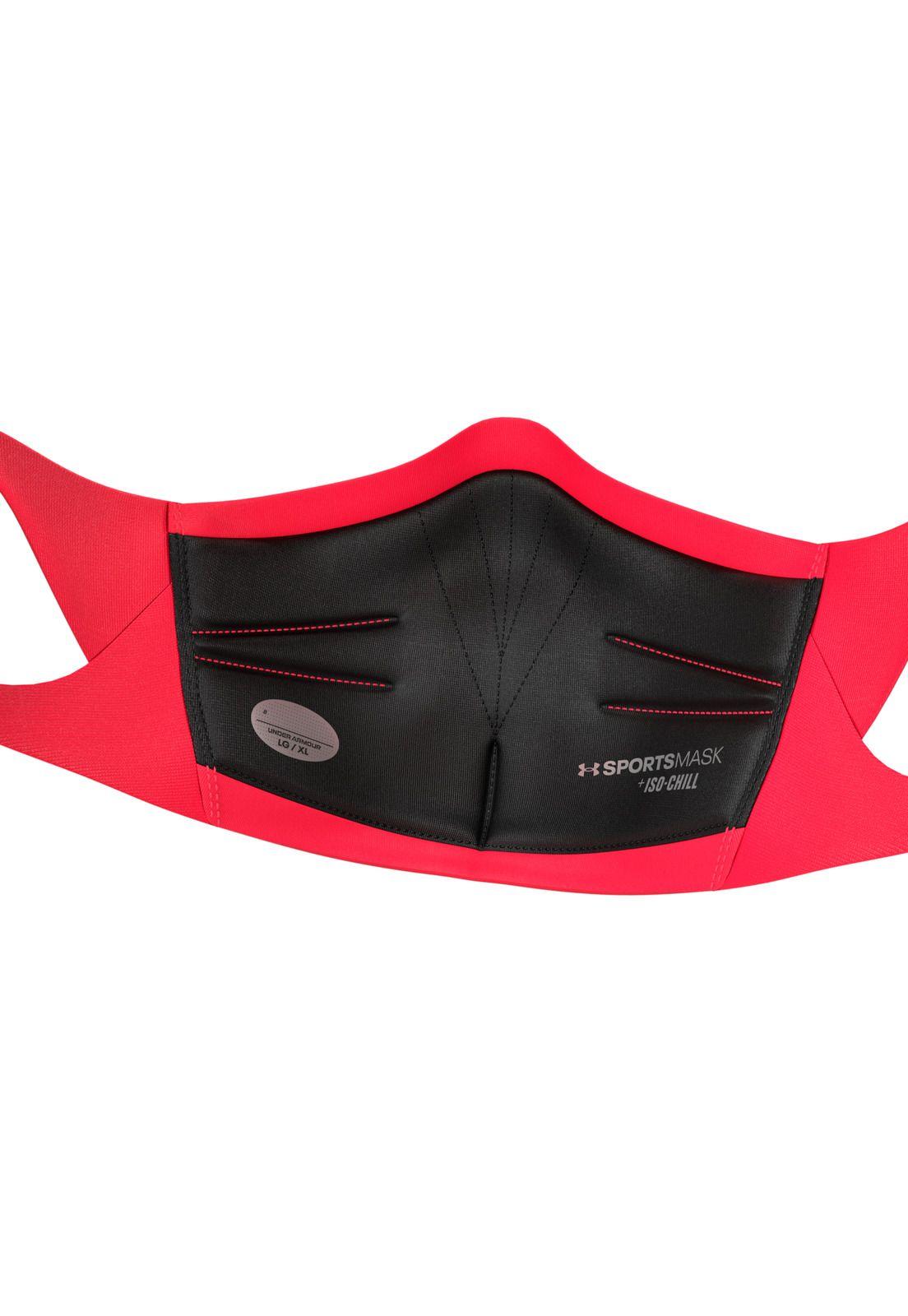 Mascarilla Deportiva Ua Sportsmask Rojo-2