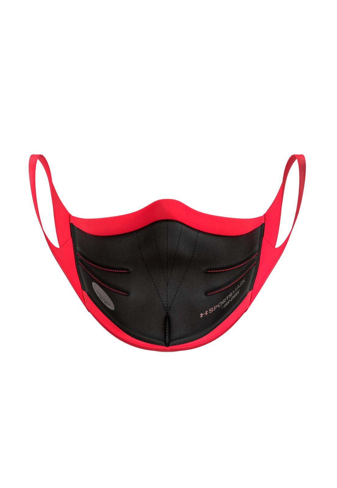 Mascarilla Deportiva Ua Sportsmask Rojo-4