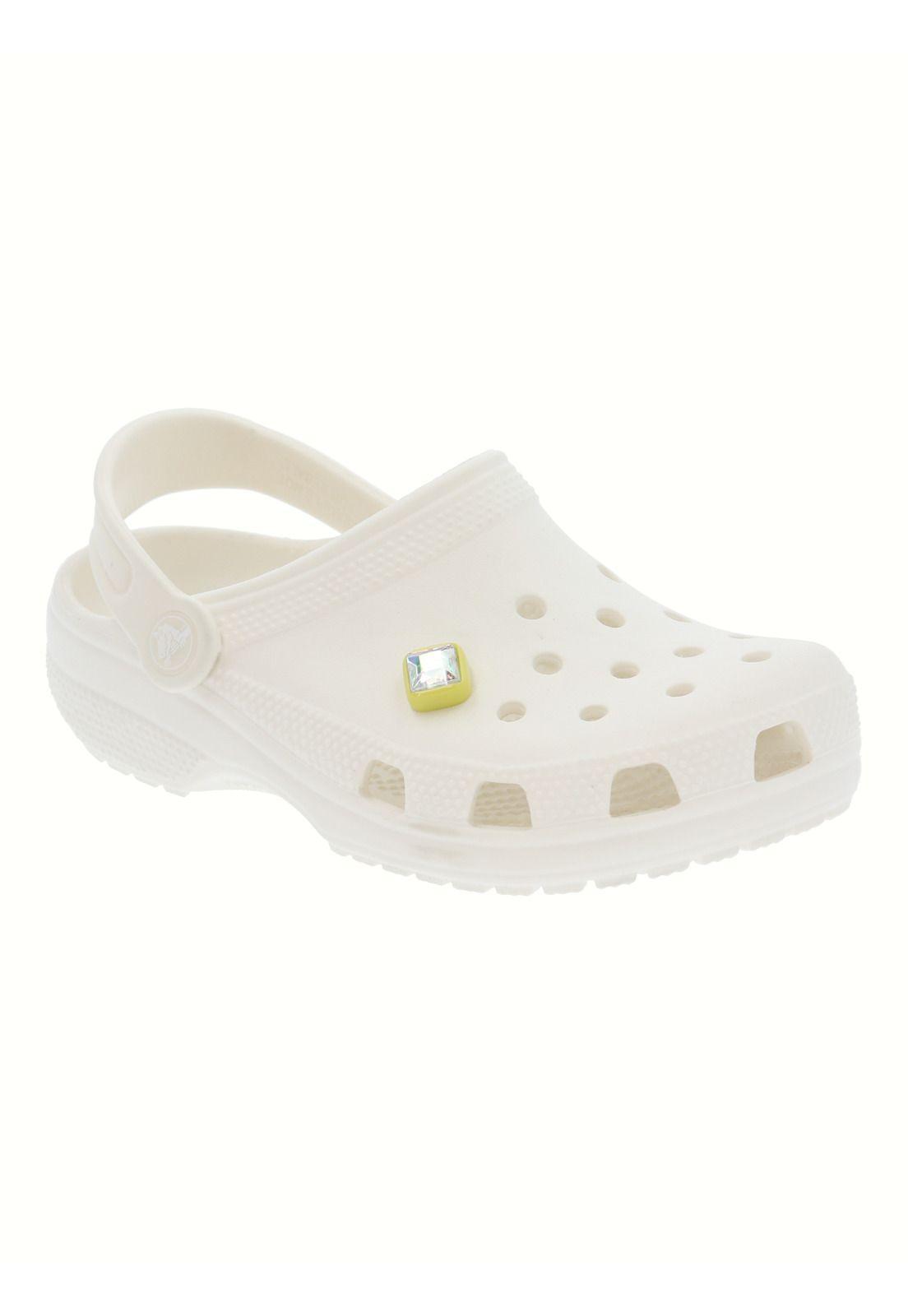 Jibbitz Crocs Princesa Gema De Fábrica Blanco-2