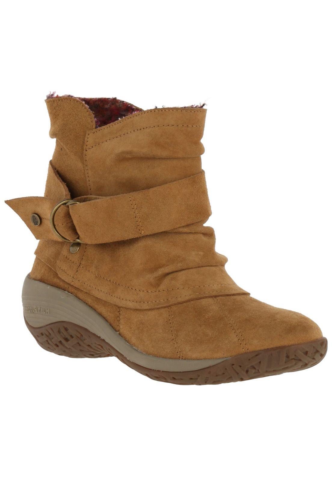 Botin Cuero Mujer Alana Marrón-0