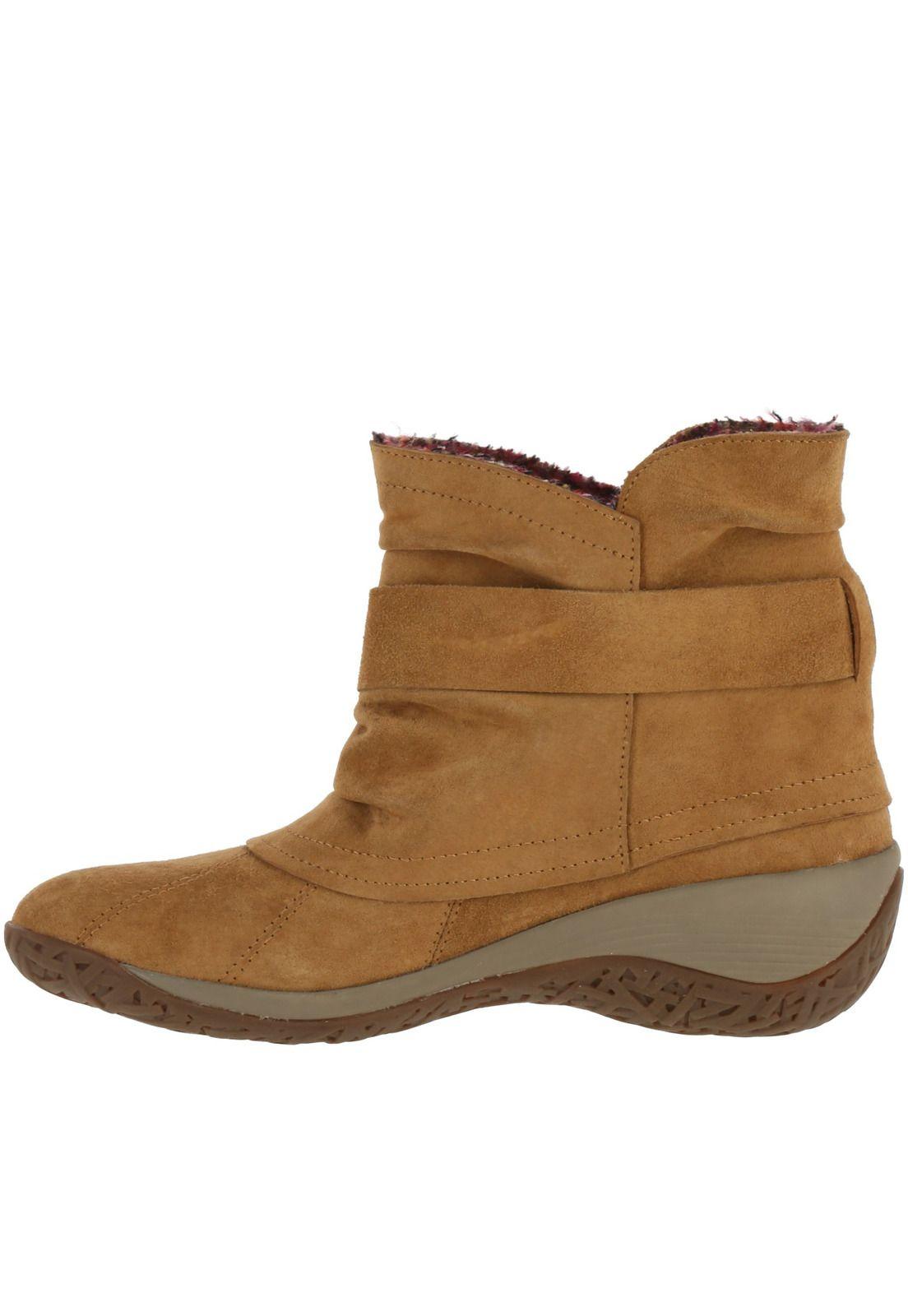 Botin Cuero Mujer Alana Marrón-2