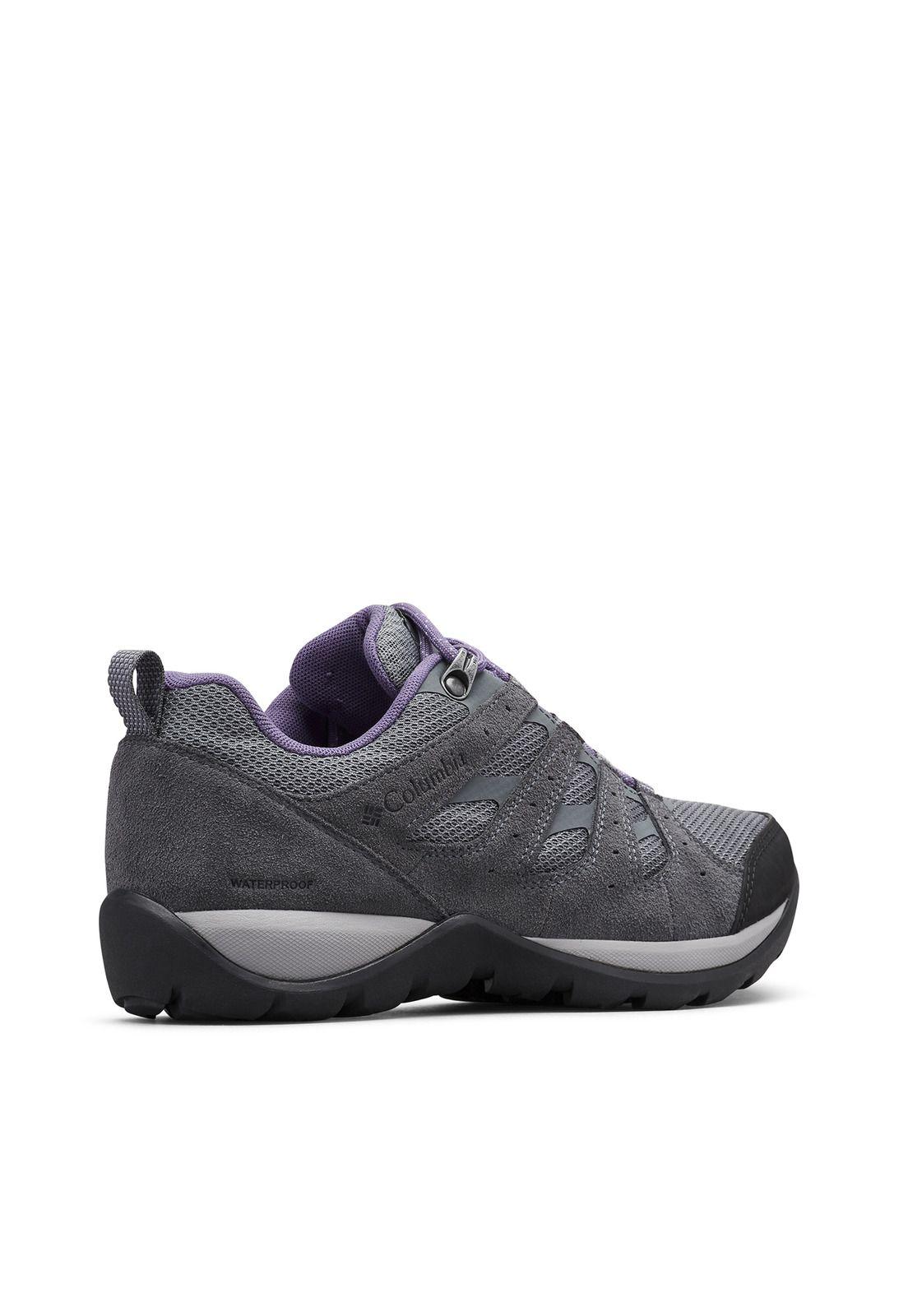 Zapatilla Cuero Mujer Redmond V2 Wp Gris-1
