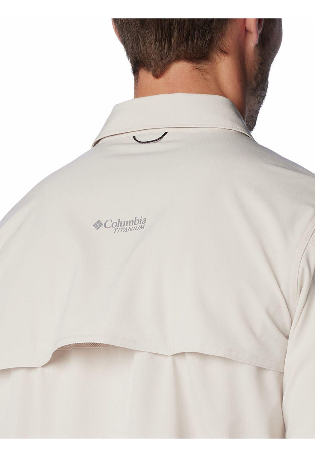 Camisa Hombre Summit Valley Woven Beige-4
