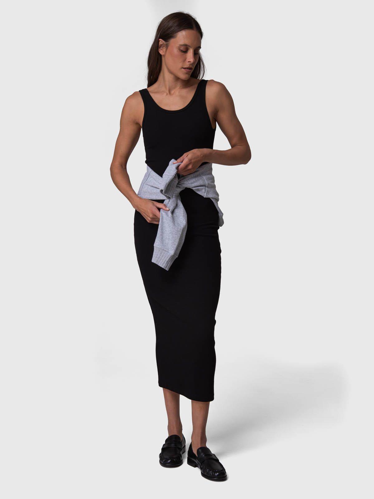Vestido Long Dress Aloe Negro-6