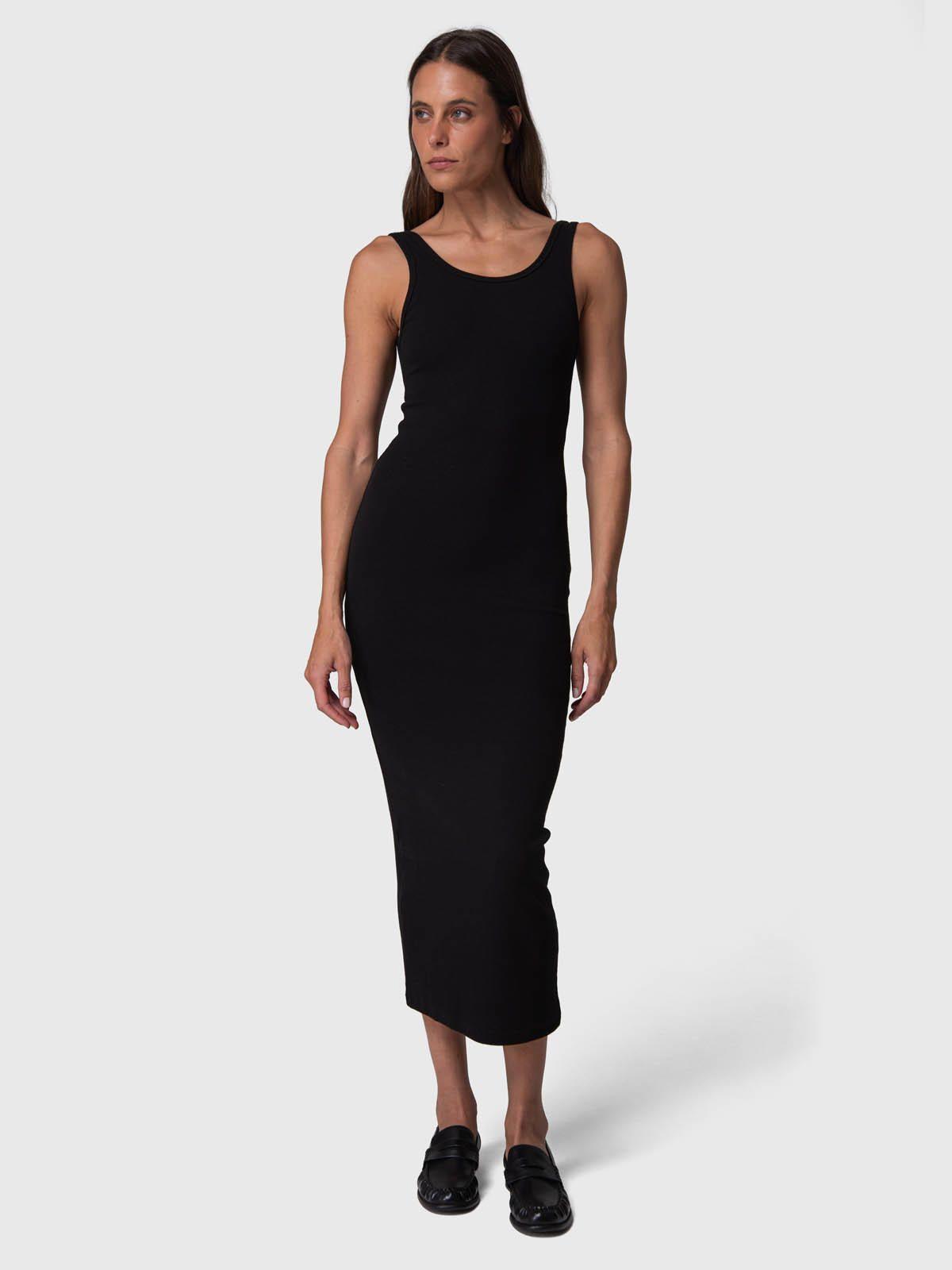 Vestido Long Dress Aloe Negro-3