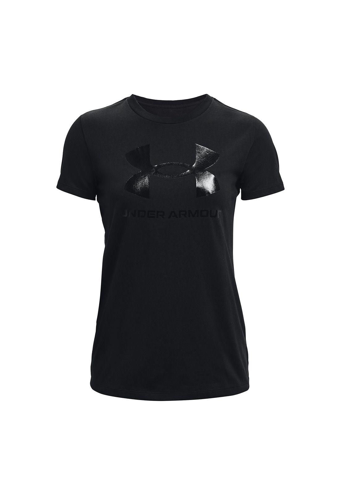 Polera M/C Mujer Live Sportstyle Grp Negro-0