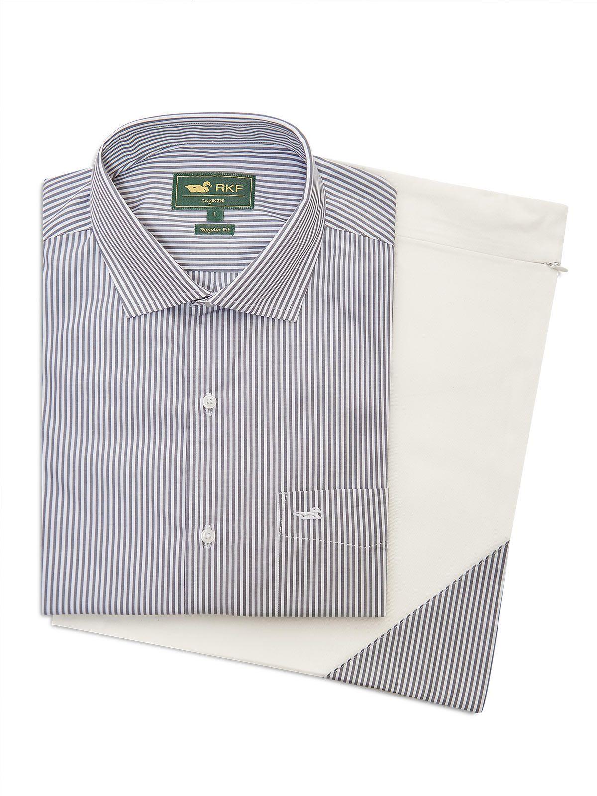 Camisa Algodón Hombre Easylife Gris-5