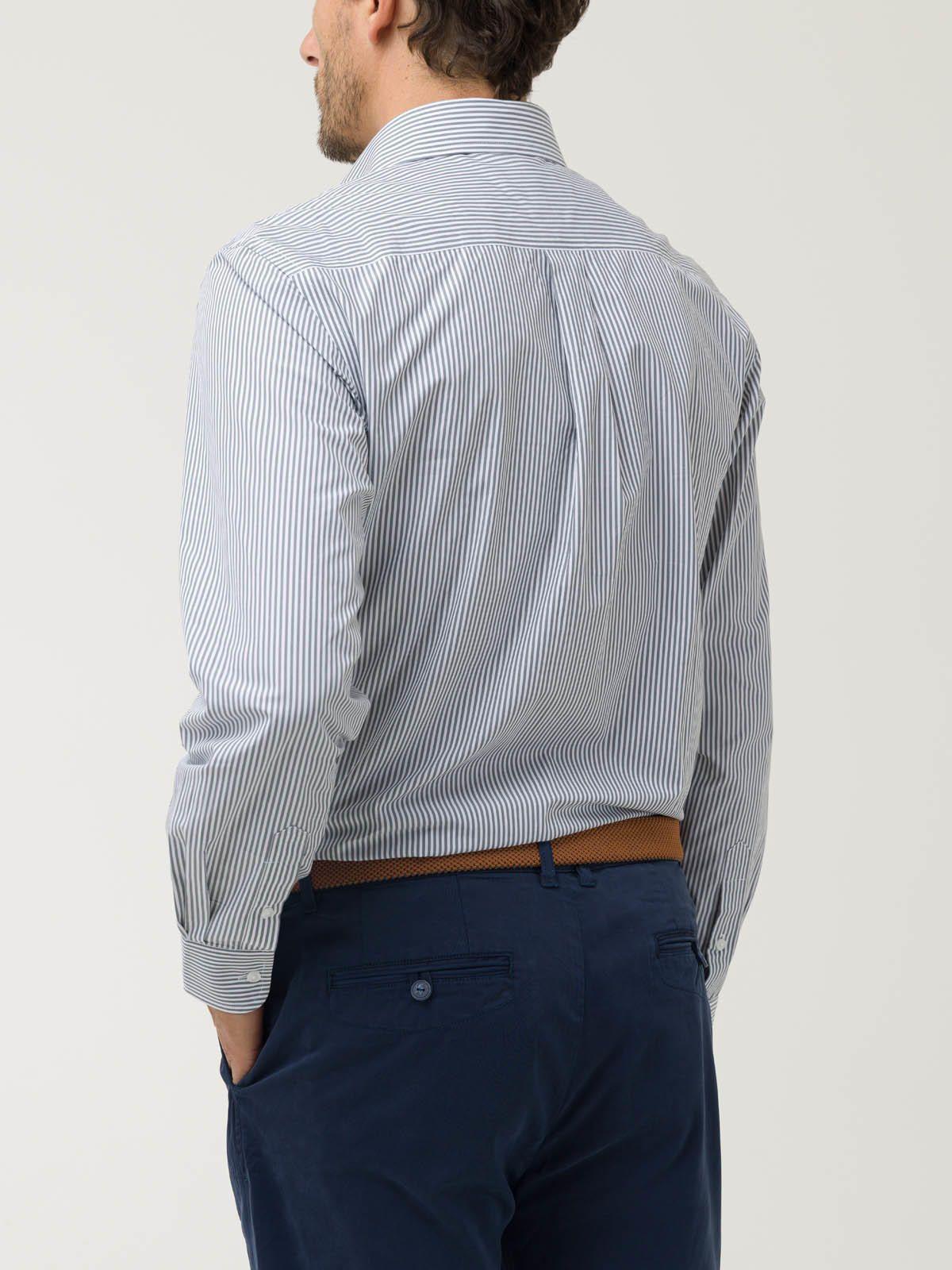 Camisa Algodón Hombre Easylife Gris-7