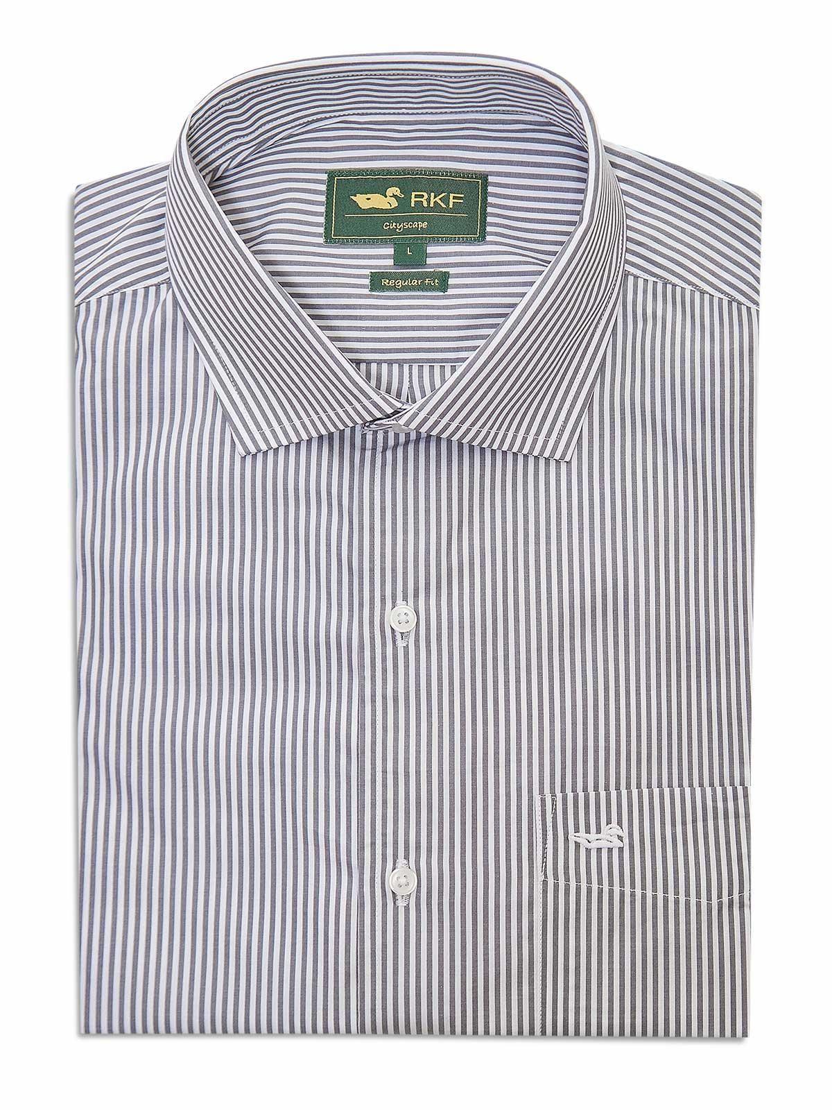 Camisa Algodón Hombre Easylife Gris-0