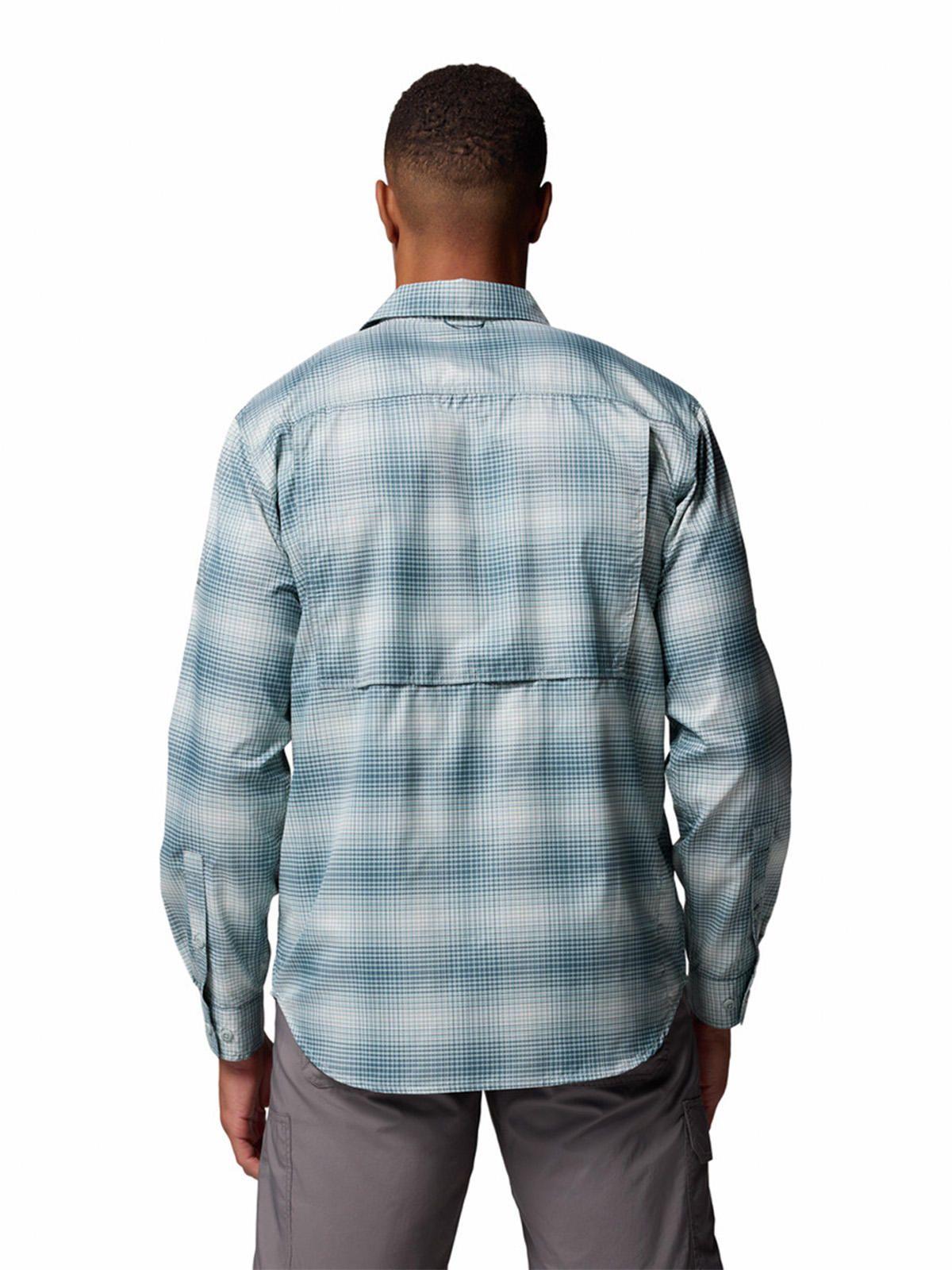 Camisa M/L Hombre Silver Ridge Utility Azul-5