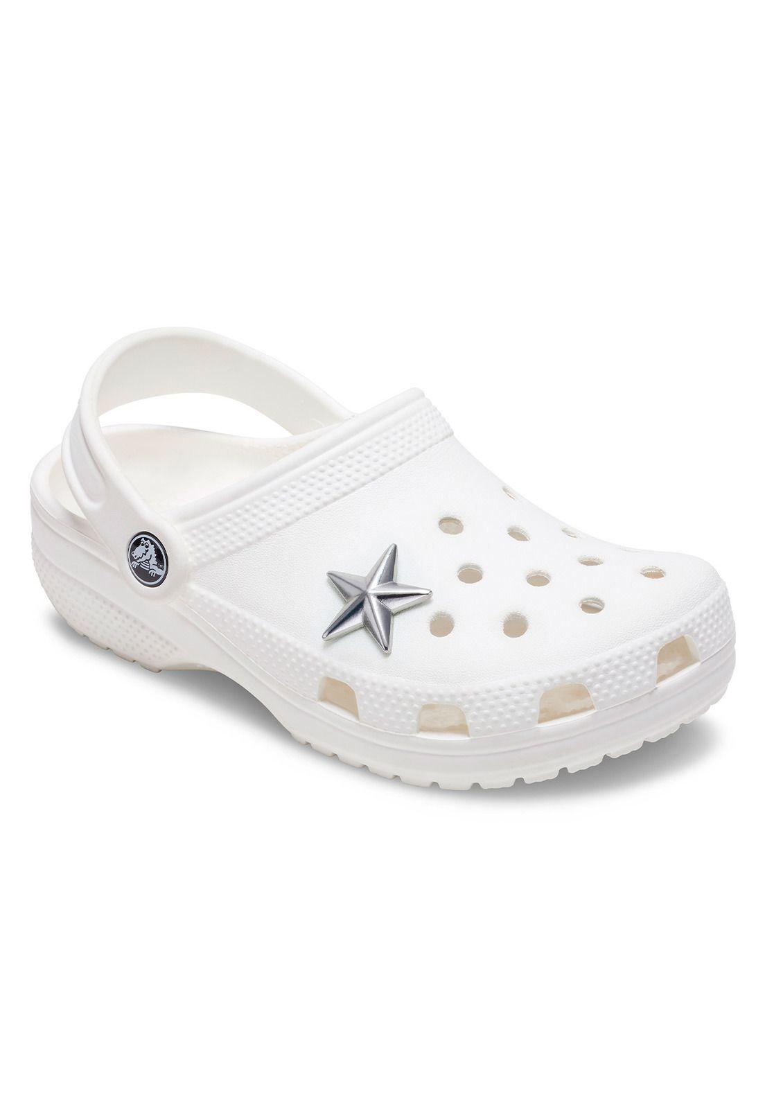Jibbitz Crocs Estrella Plateada-1