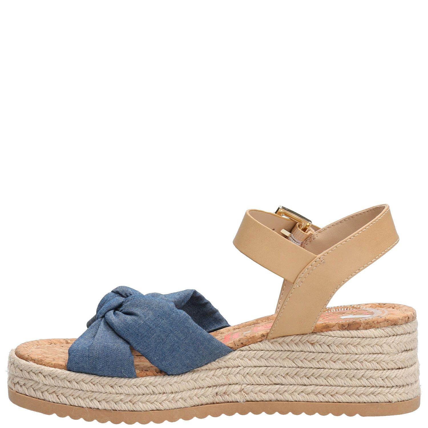 Sandalia Mujer Mia Azul-3