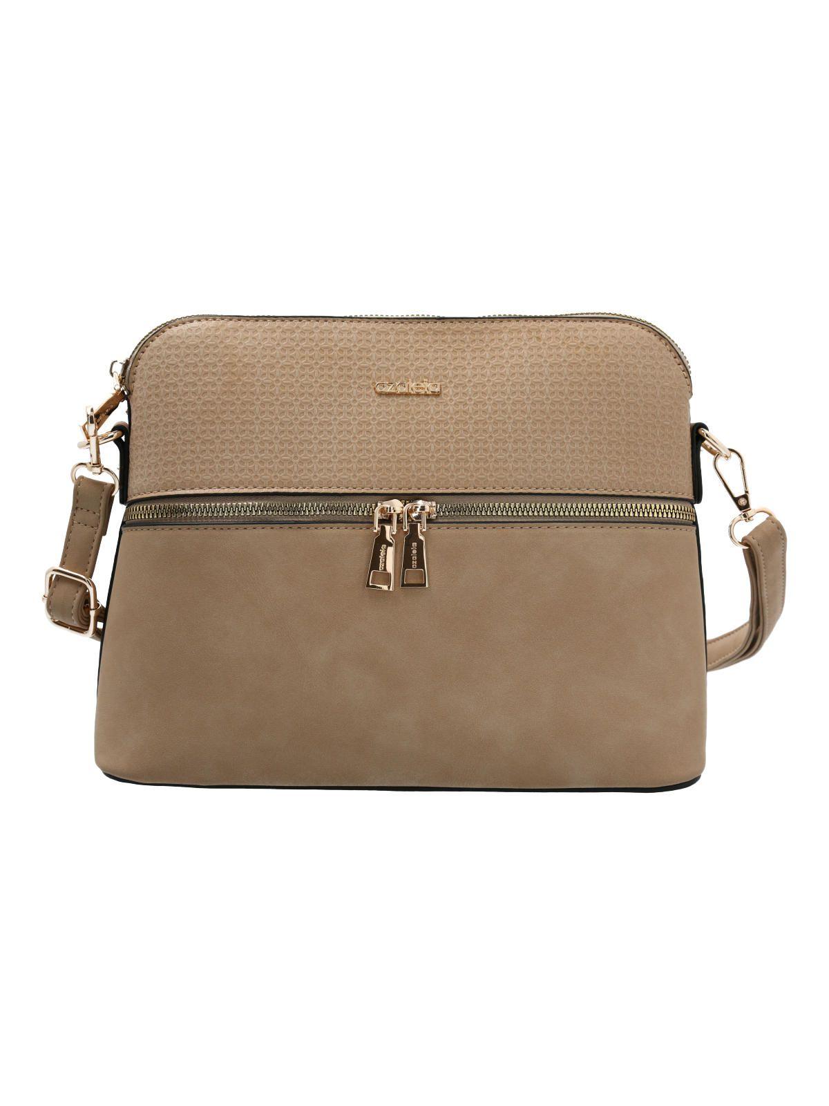 Carteras Castello Cross Mujer Café-0