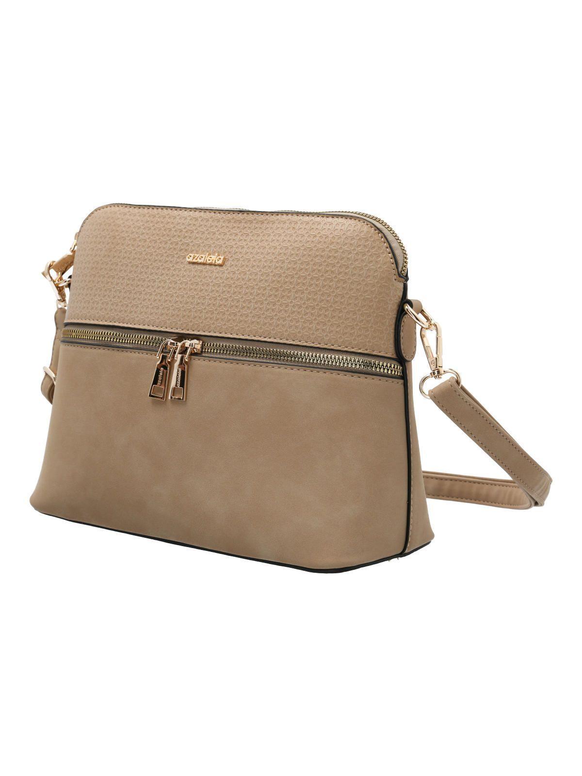 Carteras Castello Cross Mujer Café-1