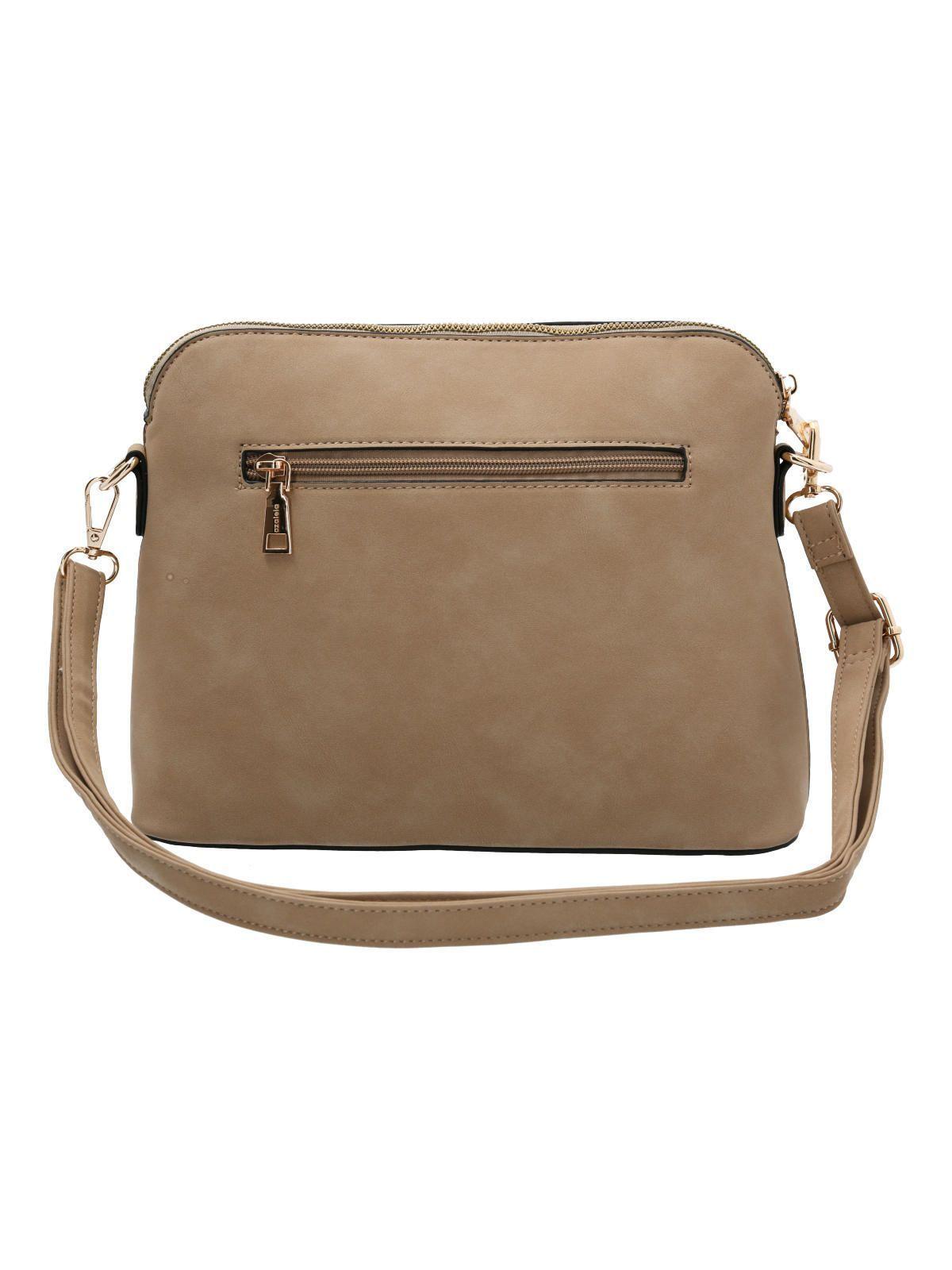 Carteras Castello Cross Mujer Café-2