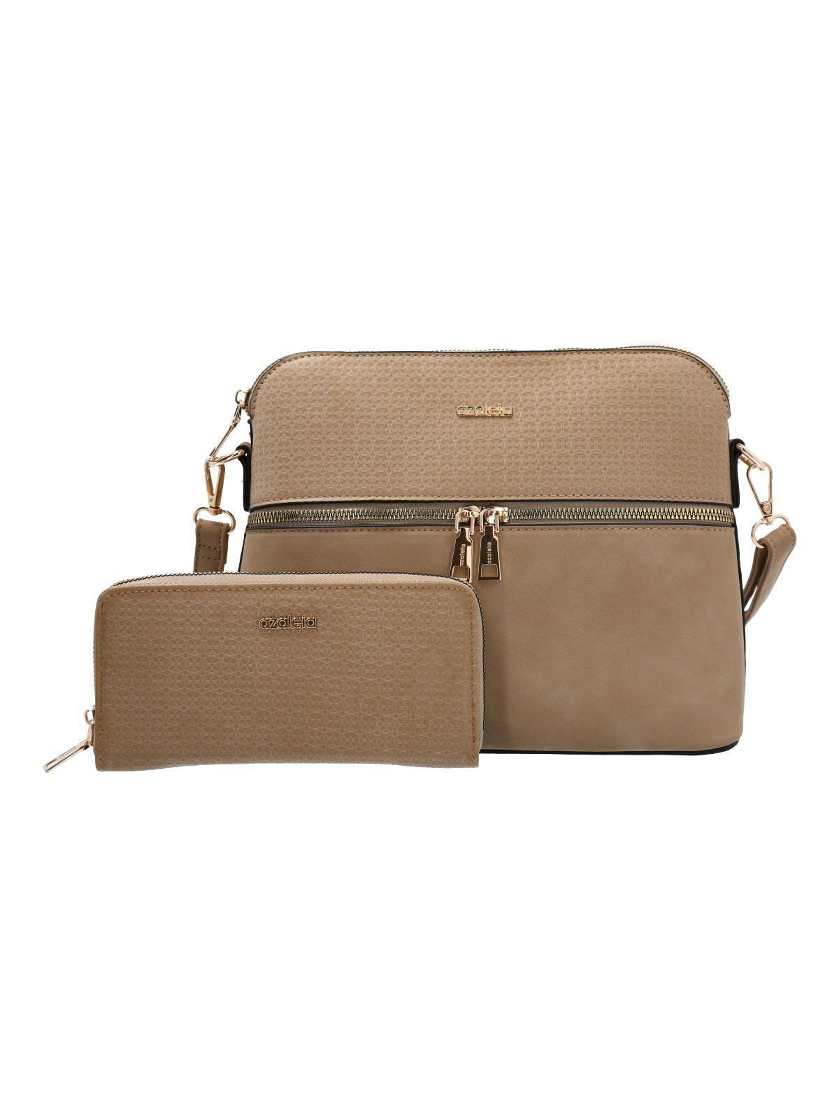 Carteras Castello Cross Mujer Café-3