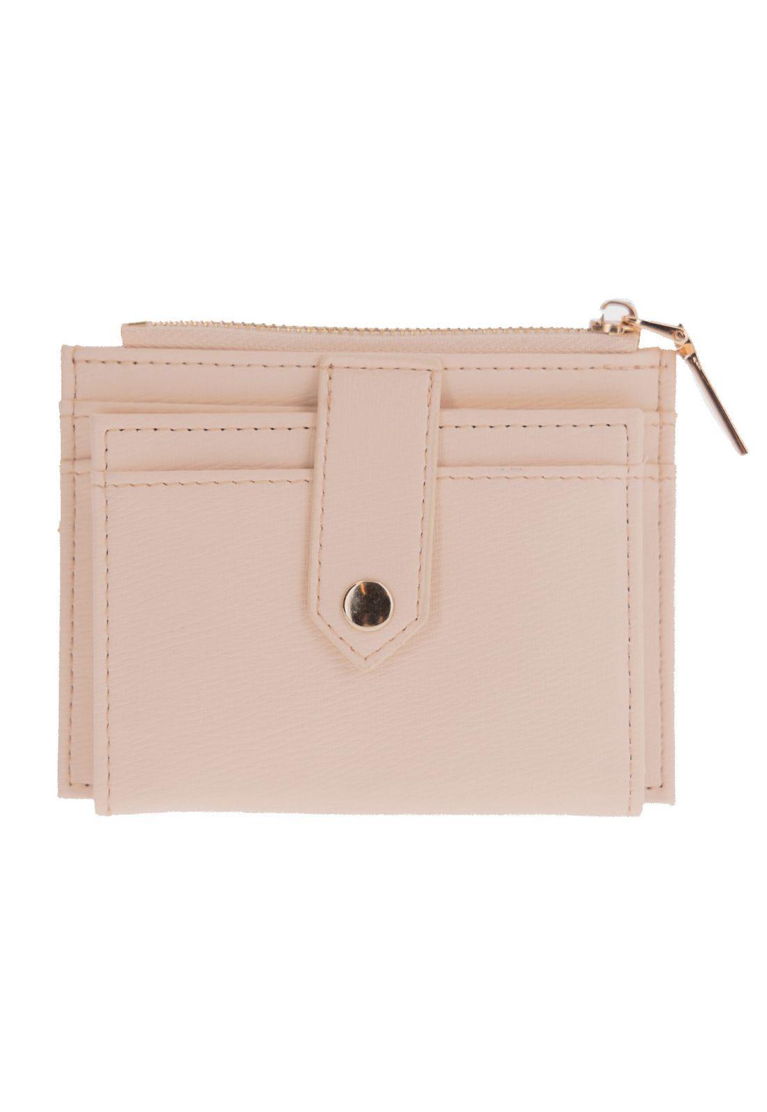 Billetera Mujer Long Wallet Beige-0