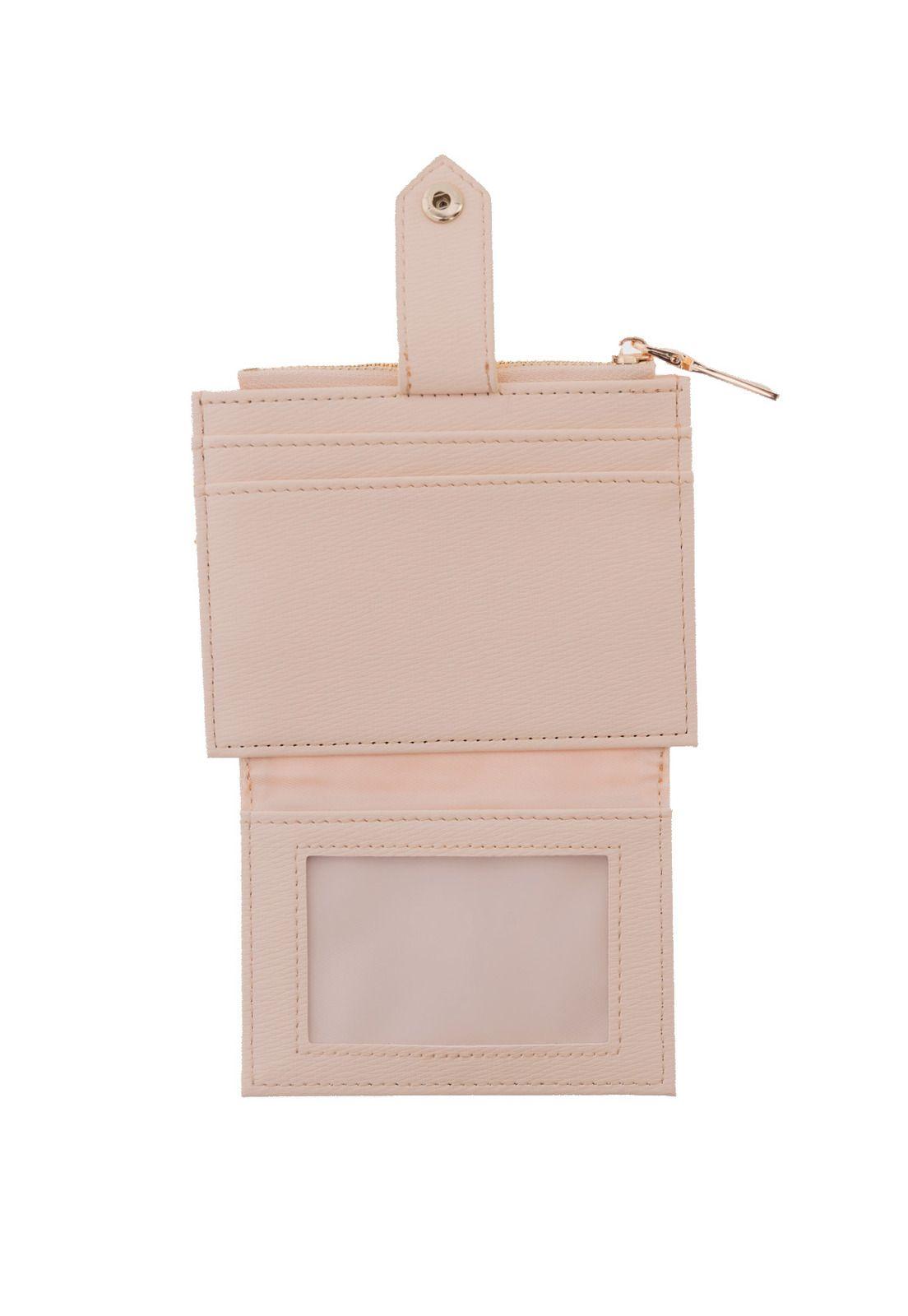 Billetera Mujer Long Wallet Beige-1