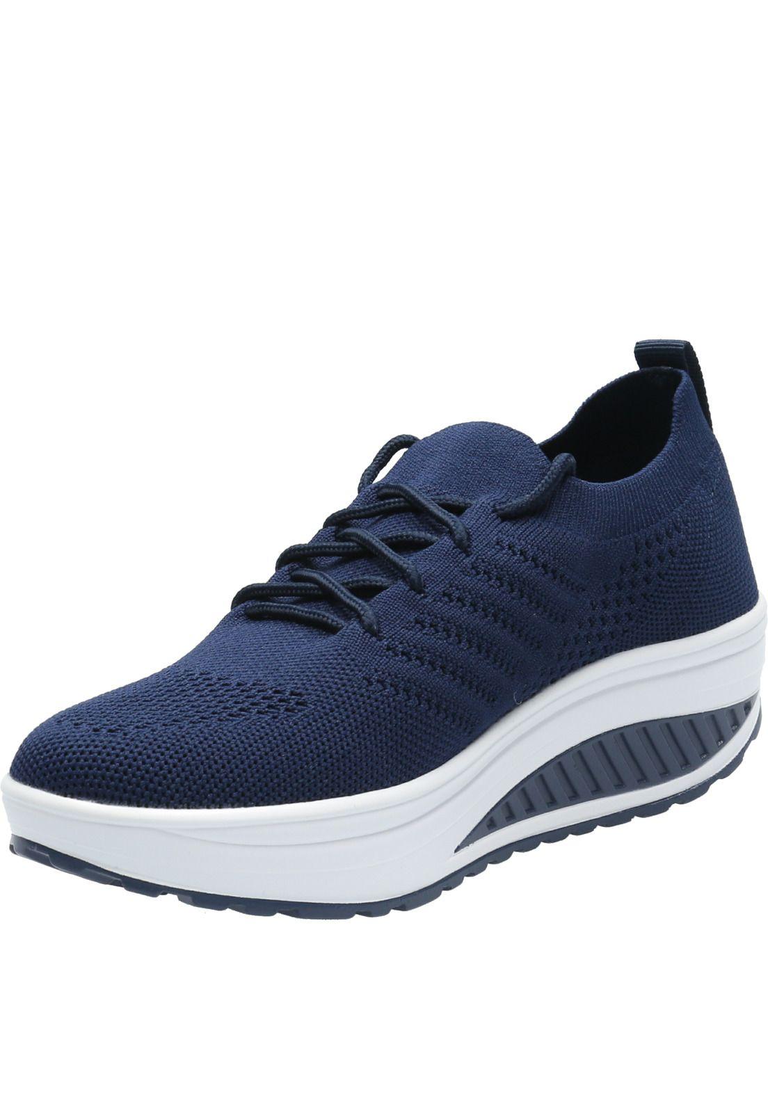Zapatilla Mujer Amaze Azul-4