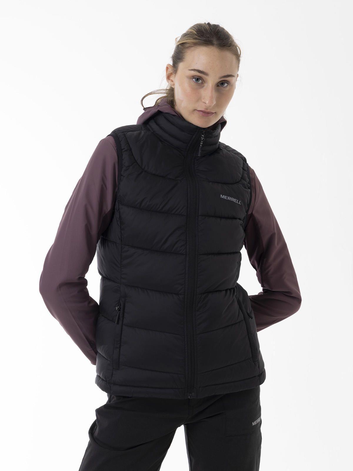 Parka Sin Mangas Mujer Core Quilted Vest Negro-3